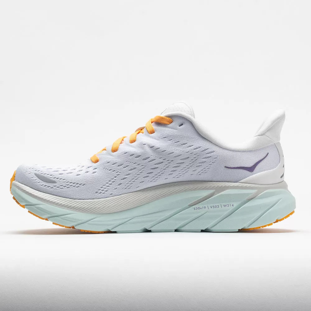 HOKA Clifton 8 Women's Blanc de Blanc/White
